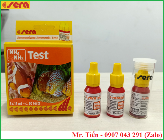 Bộ test NH3/NH4 hãng Sera (Đức) Bộ test NH3/NH4 hãng Sera (Đức)