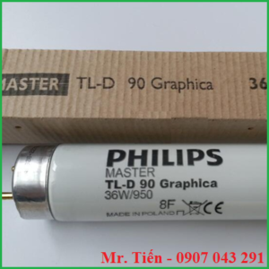 Bóng đèn Philips Master TL-D 90 Graphica 36W/950 Made in Poland (Holland)