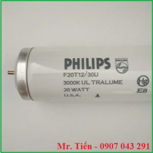 Bóng đèn so màu U30 3000K hãng Philips 60cm 90cm 120cm