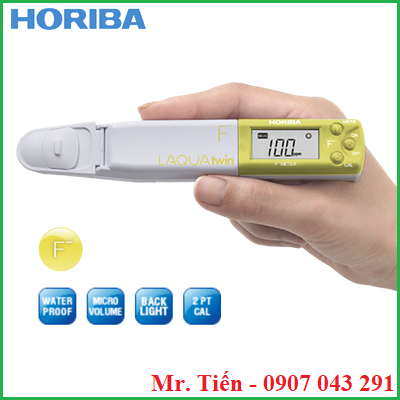 Bút đo hàm lượng Flo ở trong nước LAQUAtwin F-11 Horiba