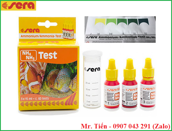 Cung cấp bao gồm của hộp thử khí độc NH3/NH4 trong ao nuôi tôm cá Cung cấp bao gồm của hộp thử khí độc NH3/NH4 trong ao nuôi tôm cá