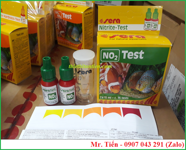 Hộp test NO2 hãng Sera (Đức) Hộp test NO2 hãng Sera (Đức)