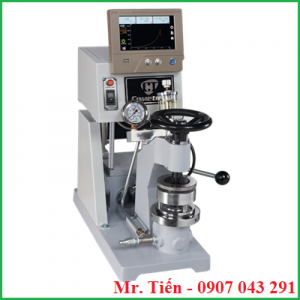 Máy bắn dầu thủy lực kiểm tra cường độ nổ rách giấy và Carton QC-116 hãng Cometech