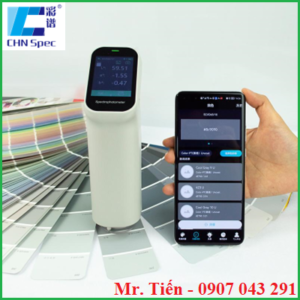 Máy đo màu cầm tay kết nối App điện thoại Colorimeter DS-200 hãng CHNSpec