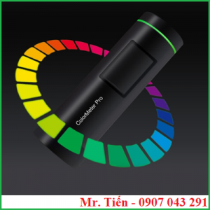 Máy đo màu quang phổ cầm tay thông minh mini kết nối App điện thoại Bluetooth Color Meter Pro CHN