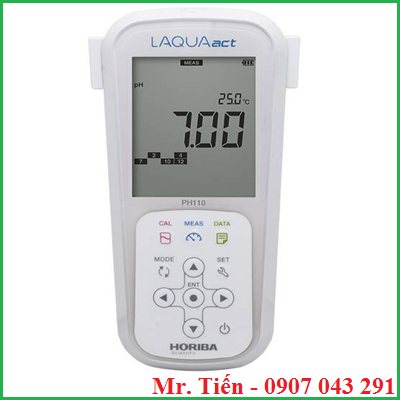 Máy đo pH nước thải hóa chất LAQUAact pH110 Horiba Nhật Bản giá rẻ siêu bền